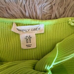 Women's Lime Green Blouse
